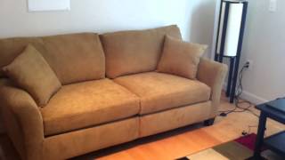 wayfair sofa assembly service video in DC MD VA by Furniture Assembly Experts LLC [upl. by Krefetz70]