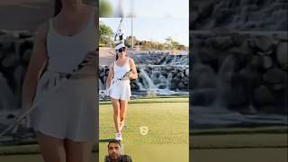 Crazy moments in womens sports golf sports trending crazy [upl. by Notxed]