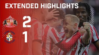 Extended Highlights  Sunderland AFC 2  1 Luton Town [upl. by Ariam697]