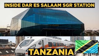 INSIDE TANZANITE TRAIN STATION  DAR ES SALAAM 🇹🇿 [upl. by Yolane]