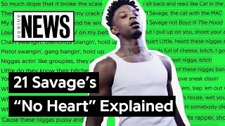 Looking Back At 21 Savage’s “No Heart”  Song Stories [upl. by Eldwon963]