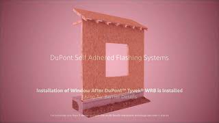 How To Install Window AFTER DuPont™ Tyvek® WRB [upl. by Capon668]