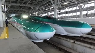 JR東北新幹線はやぶさ6号・300kmhの側面展望300kmh Scenery Movie of JR Tohoku Shinkansen HAYABUSA [upl. by Shara]