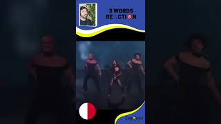 MALTA 🇲🇹 EUROVISION 2024  Sarah Bonnici  quotLoopquot  3 WORDS REACTION shorts [upl. by Firman]