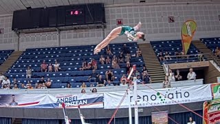 Kaylia Nemour scores HUGE 15550 on Uneven Bars  Romgym Cup 2024 [upl. by Enomahs]