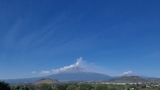 Actividad Volcán Popocatépetl está en vivo [upl. by Malissia]