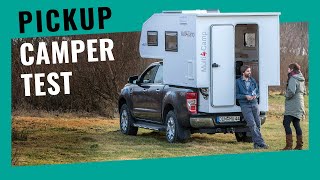 Budget Pickup Camper Made in Germany – Multi4Camp Willy 200 – Testdrive [upl. by Pope]