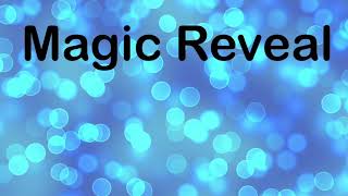 Magic Reveal Sound Effect [upl. by Maris]