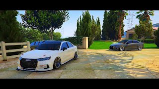 GTA 5  NEW 2022 Audi RS3 Limo Clean Build Cruise amp Test Pulls🔥 Obey Tailgater S [upl. by Aleunam34]