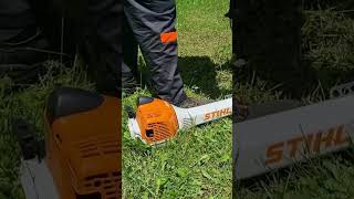 STIHL FS 461 CEM Easy Start w One Hand [upl. by Alo]