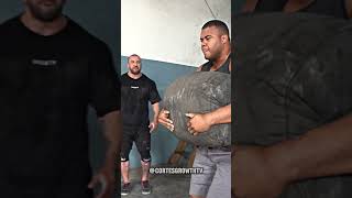 BITELO SURPREENDEU NO TREINO DE STRONGMAN [upl. by Bottali709]