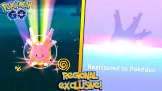 CATCHING CORSOLA IN POKEMON GO NEW REGIONAL EXCLUSIVE POKEMON IN THE DEX  UPDATE LEAKS [upl. by Ramled]