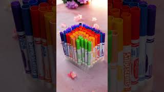 ASMR Musical Marker Organizer 🎵 shorts asmr [upl. by Ahteres659]