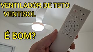 Feedback do Ventilador Ventisol Fênix Controle Remoto  Vale a pena comprar ventisol resenha [upl. by Bouldon]