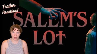 SALEM’S LOT TRAILER REACTION Watch Along with Me [upl. by Dalenna877]