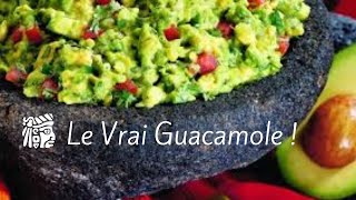 Recette du véritable Guacamole  by Mexique Découverte [upl. by Nallad]