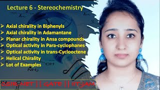 Stereochemistry  Axial chirality in Biphenyls  CSIRNETGATEIITJAM [upl. by Lekcim997]