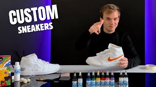 CUSTOMISER SES BASKETS Tuto complet [upl. by Donal797]