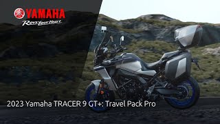 2023 Yamaha TRACER 9 GT Travel Pack Pro [upl. by Llenrub]