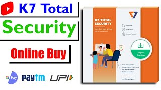 K7 Total Security Online Purchase  How To Online Buy K7 Total Security 2023 [upl. by Doi620]