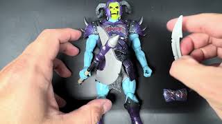 Masters of the Universe Masterverse Battle Armor Skeletor Review [upl. by Shelah]