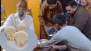 Kashmiri Chai Recipe  Shadiyoon Wali Pink Tea Recipe By Tahir Mehmood Food Secrets [upl. by Bihas]