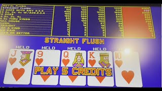 Video Poker  Bonus Poker  One Away [upl. by Wilhelm]