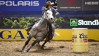 NFR BARREL RACING 2023 ROUND 10 [upl. by Vescuso]