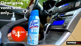 Clean your car air vents from Mold amp Odor for 4  Dont pay 8000 per hour [upl. by Talia]