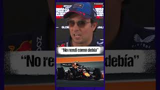 Checo da la cara 🙌🏻 sobre su rendimiento en 2024checo checoperez sergioperez redbullracing [upl. by Adnomal]