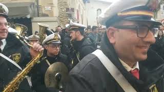 Venerdì Santo 2023 Concerto della banda musicale sul sagrato della chiesa [upl. by Latsyc]