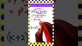 Algebraic Expansion bolzano maths students education online viralvideo tutorial algebra [upl. by Naujet]