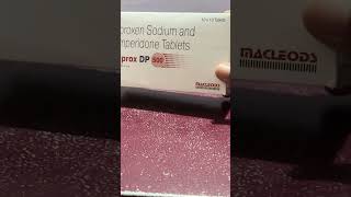 Macprox dp 500 tablet health pharmacist medicineinfo sbmedicine medicinejankari doctor trend [upl. by Rodina394]