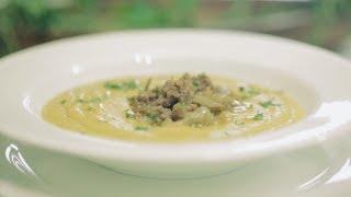 Delicious Celery Soup Recipe from Batuhan Piatti with Royalty Line [upl. by Sateia]