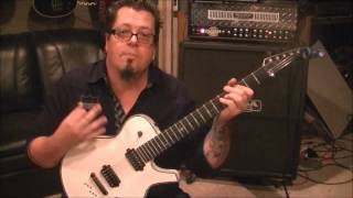 How to play THE WICKERMAN by IRON MAIDEN  Guitar Lesson by Mike Gross  Tutorial [upl. by Enomes]