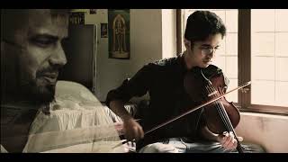 KANNEER POOVINTE  കണ്ണീർ പൂവിന്റെ കവിളിൽ തലോടി  TRIBUTE TO OUR LEGEND BALABHASKAR 🙏🙏 VIOLIN COVER [upl. by Applegate651]