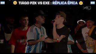 EXE VS TIAGO PZK  RÉPLICA ÉPICA 🥵​🔥​💥REGIONAL BUENOS AIRES  RED BULL BATALLA 2024​LEGENDADO🇧🇷 [upl. by Nosde]