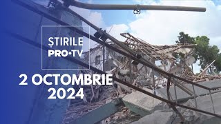 Știrile PRO TV  2 Octombrie 2024 [upl. by Idaline433]