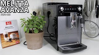 Melitta AVANZA im Test Kompakter Kaffeevollautomat mit Milchaufschäumer amp leichter Reinigung [upl. by Clougher]