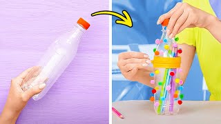 Creazioni creative fai da te con bottiglie di plastica ♻️🌟 Trasforma la spazzatura in un tesoro [upl. by Kania]