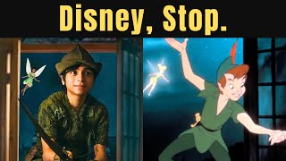 Disney Remakes Need to Die and Peter Pan and Wendy is Unwatchable Trash [upl. by Minne87]