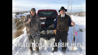 Traditional Rabbit Hunt With Recurve and Longbows [upl. by Gawlas]