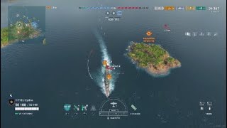 The Rare Shokaku Match  World of Warships Legends [upl. by Porche146]