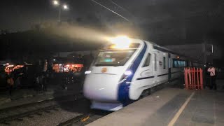 160KMPH DANGEROUS VANDE BHARAT SPEED TRIAL  INDIAN RAILWAYS [upl. by Brill]