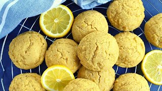 How to make soft fluffy lemon cookies that are also healthy [upl. by Manly]