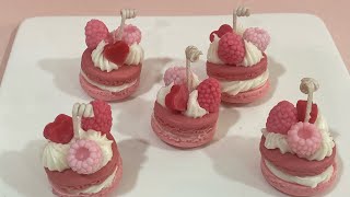 Make macaron candles 製作馬卡龍蠟燭 [upl. by Tshombe]