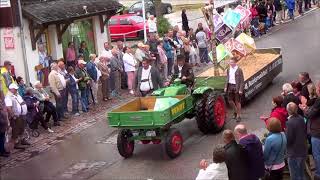 Festzug Bezirksmusikfest Altusried 22 7 2018 [upl. by Aihsram941]