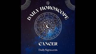 Cancer Horoscope Today Thursday November 14 2024 [upl. by Zendah]