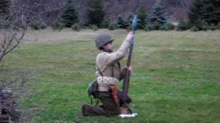 M1 Garand grenade launcher [upl. by Nnylanna]