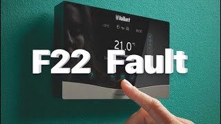 F22 fault EASY FIX  System Pressure heat pump amp boiler [upl. by Aniretak553]